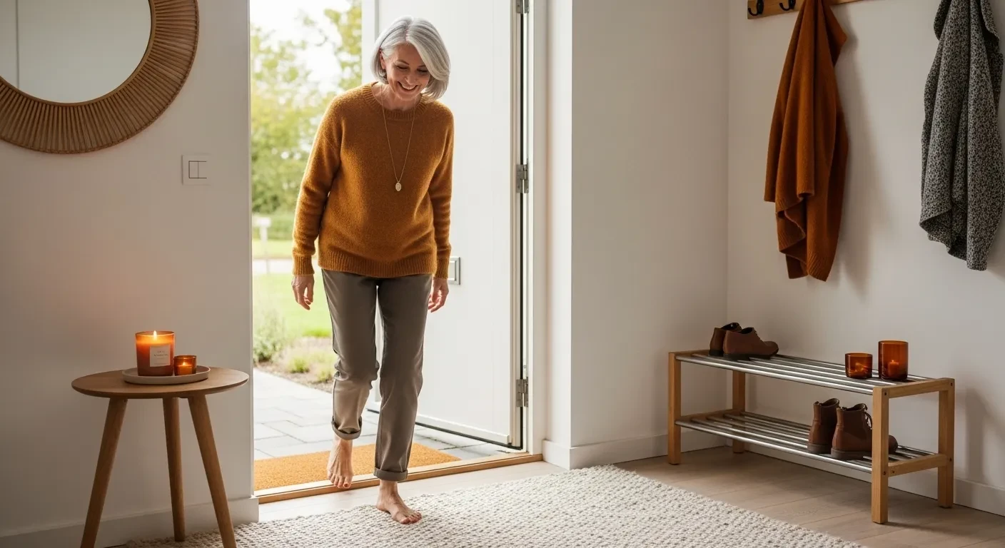 À 62 ans, elle garde ses pieds chauds tout l&rsquo;hiver avec cette astuce de 280€