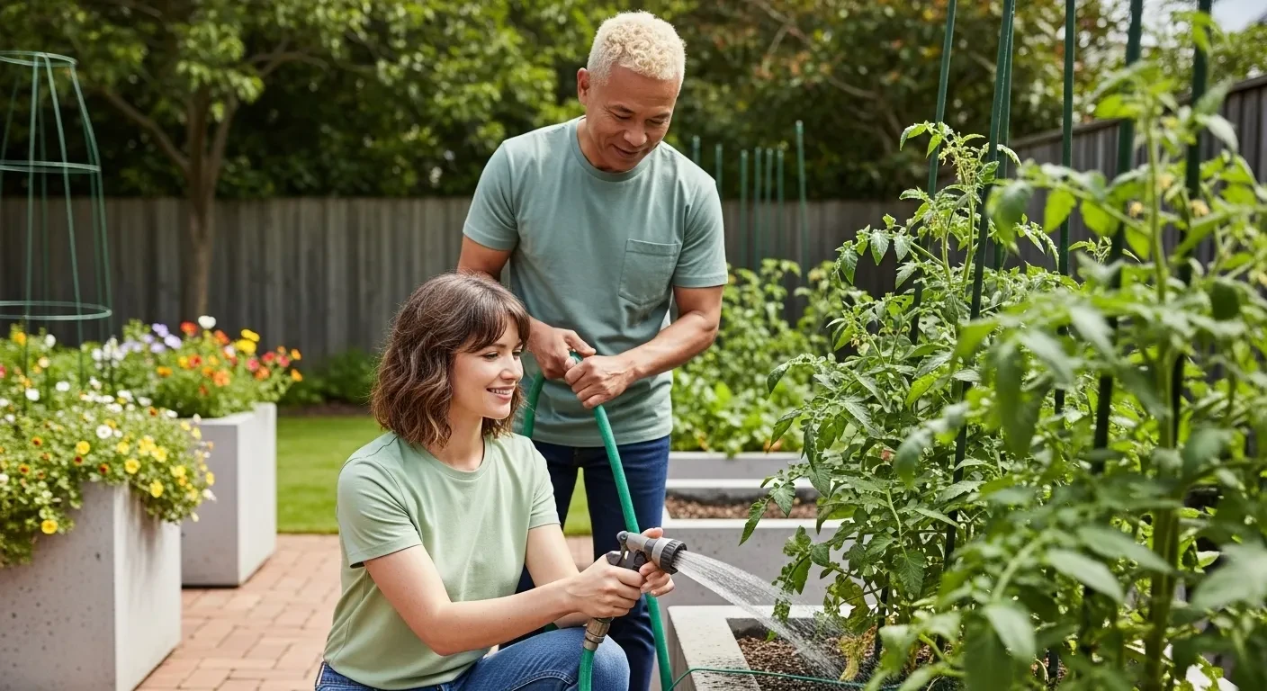 À 5h30, elle arrose ses tomates : elles poussent 2 fois plus vite en 3 semaines