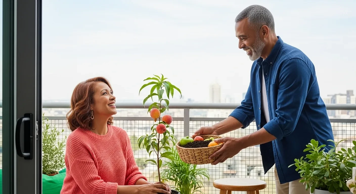 Un balcon de 4m² produit 8 kg de fruits par an avec ce protocole à 50€