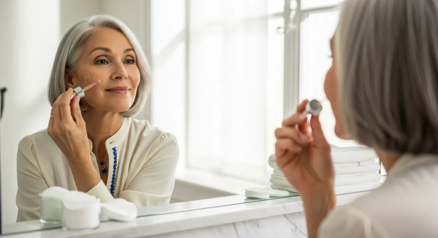 À 62 ans, elle a transformé sa peau avec ce sérum de 12€