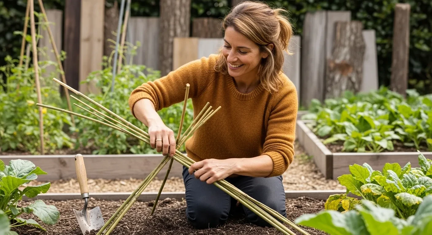 En octobre, j&rsquo;installe ces abris naturels et 30% d&rsquo;insectes utiles colonisent mon jardin