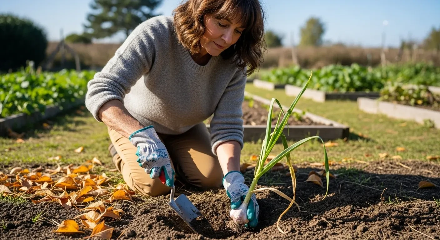 En novembre, ces 5 bulbes préviennent 78% des maladies du potager