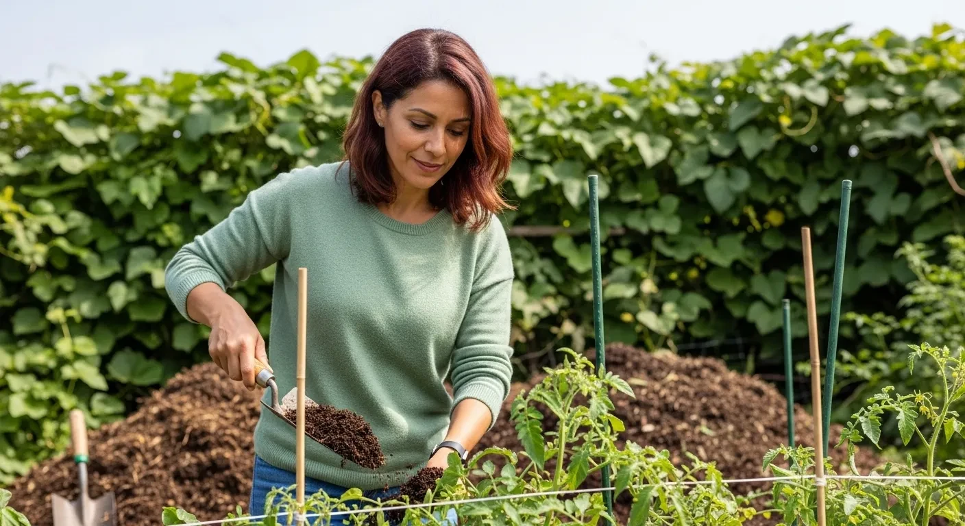 J&rsquo;ai troqué le terreau contre du compost maison : mes plantes explosent en 6 mois