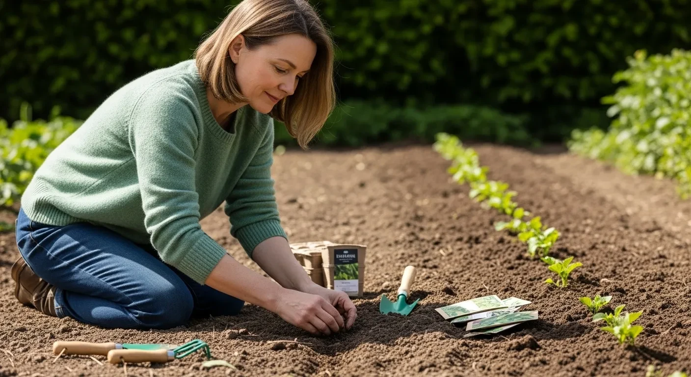 En novembre, 5 légumes se sèment pour une récolte printanière 40% plus riche