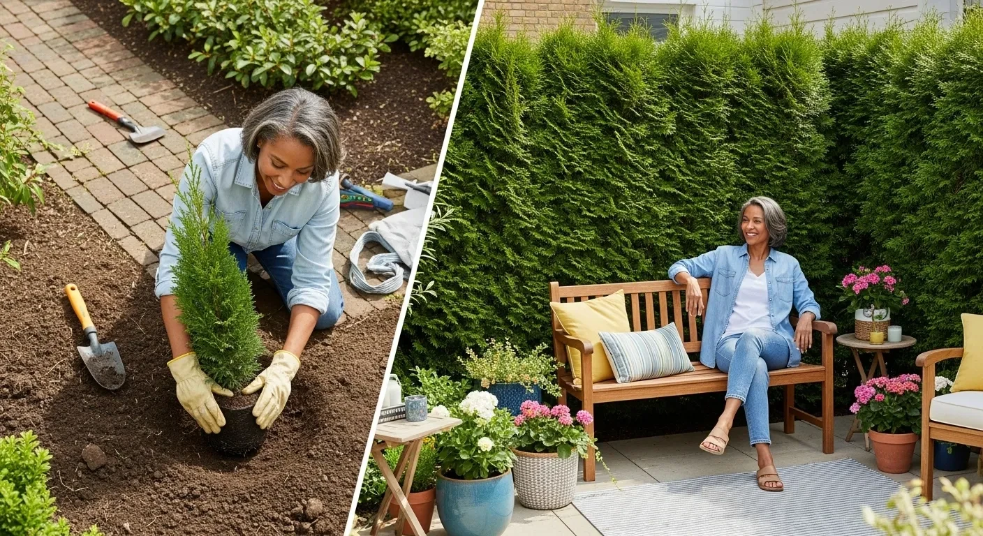 Cet arbre pousse à 1,5 m par an et cache votre jardin pour 25€ seulement
