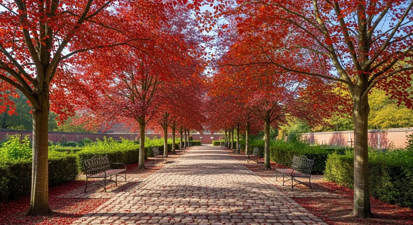 À 62 ans, ces feuilles rouges transforment les jardins français en 2025