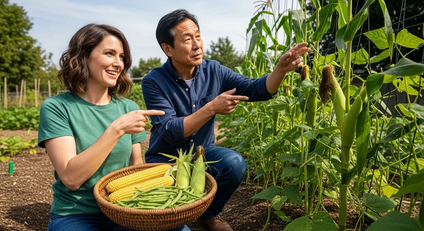 Planter du maïs avec des haricots : cette astuce ancestrale double vos récoltes sur 1 m²