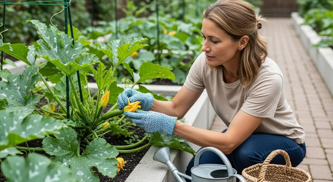 Vos courgettes jaunissent et tombent : 3 gestes du quotidien sabotent 70% des récoltes