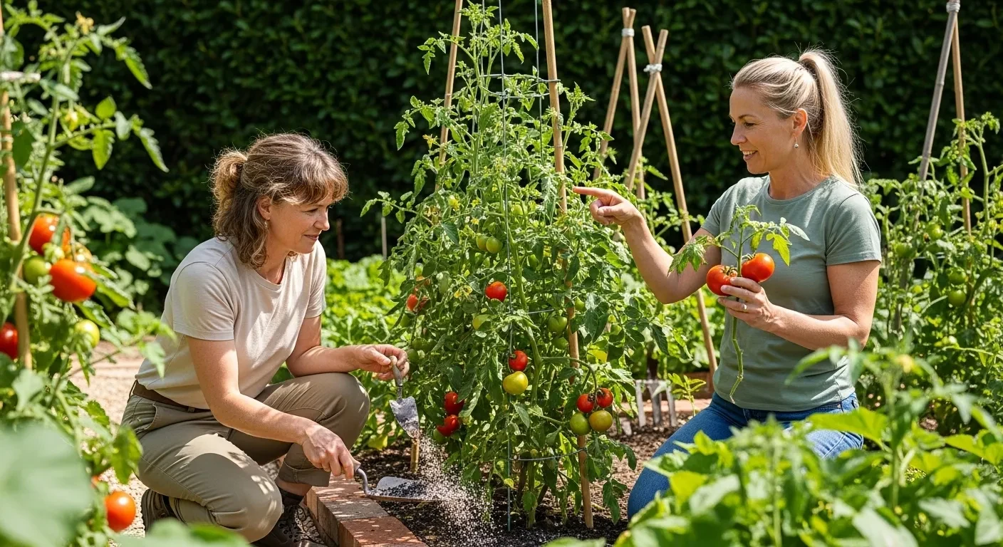 J&rsquo;ai testé la cendre de bois sur mes tomates : récolte doublée en 30 jours
