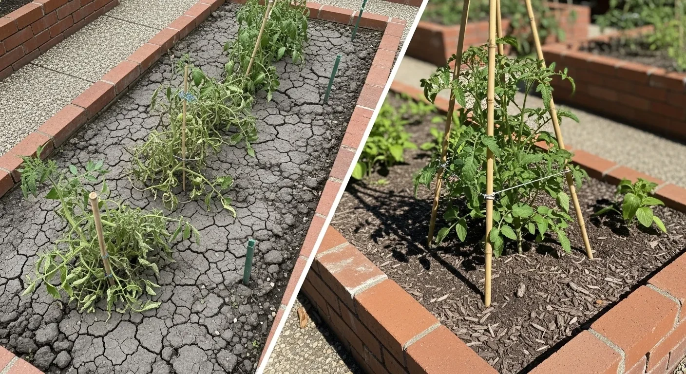 Vos plants de tomates penchent – cette astuce triangulée les stabilise en 5 minutes