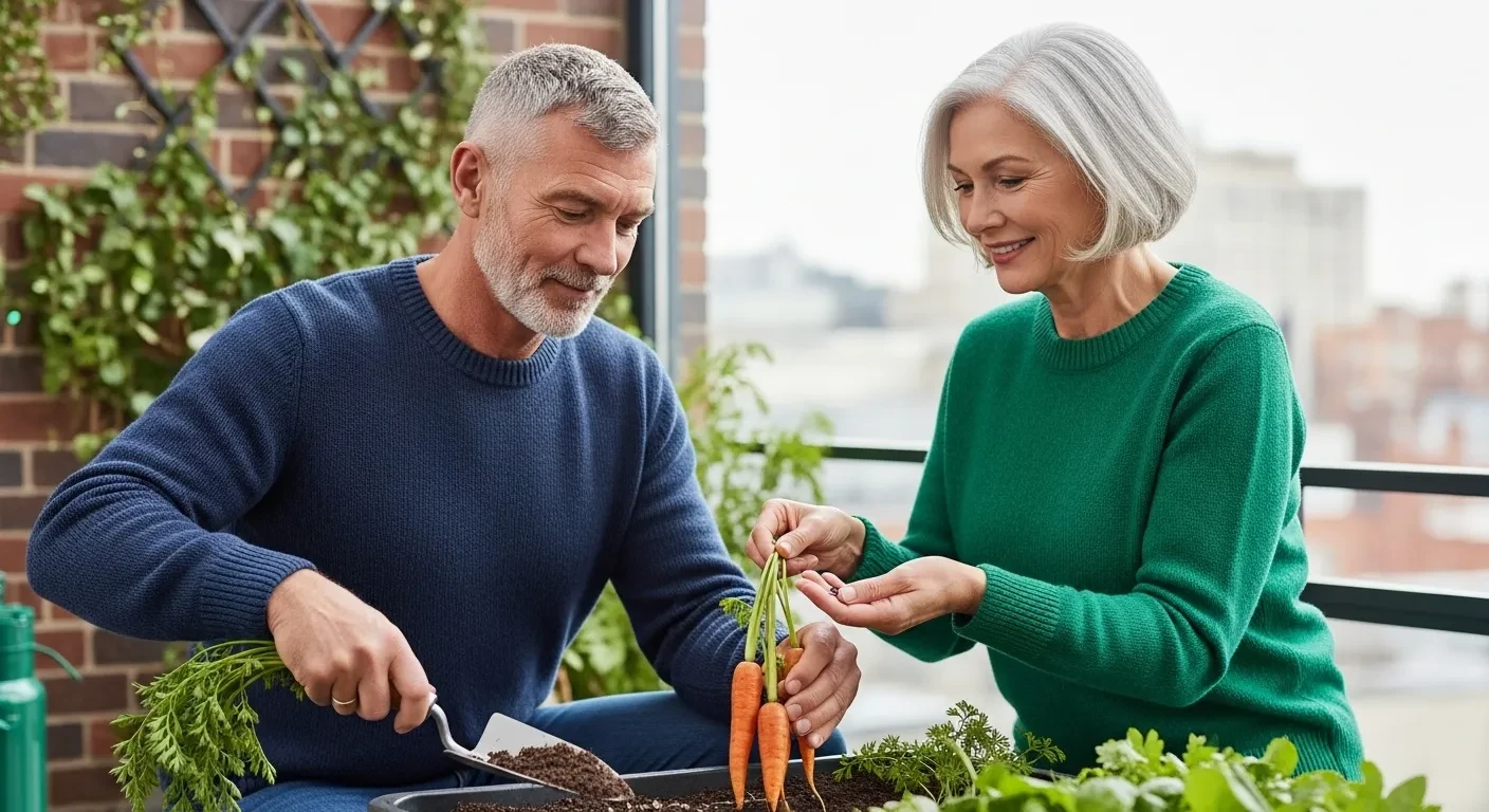 Sur 1 m², ce jardinier du Haut-Doubs récolte 3 fois plus avec 5 gestes simples