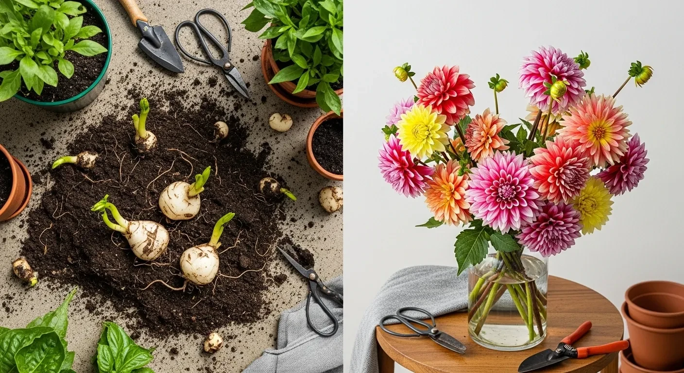 6 astuces de pros pour transformer vos dahlias en bouquets spectaculaires