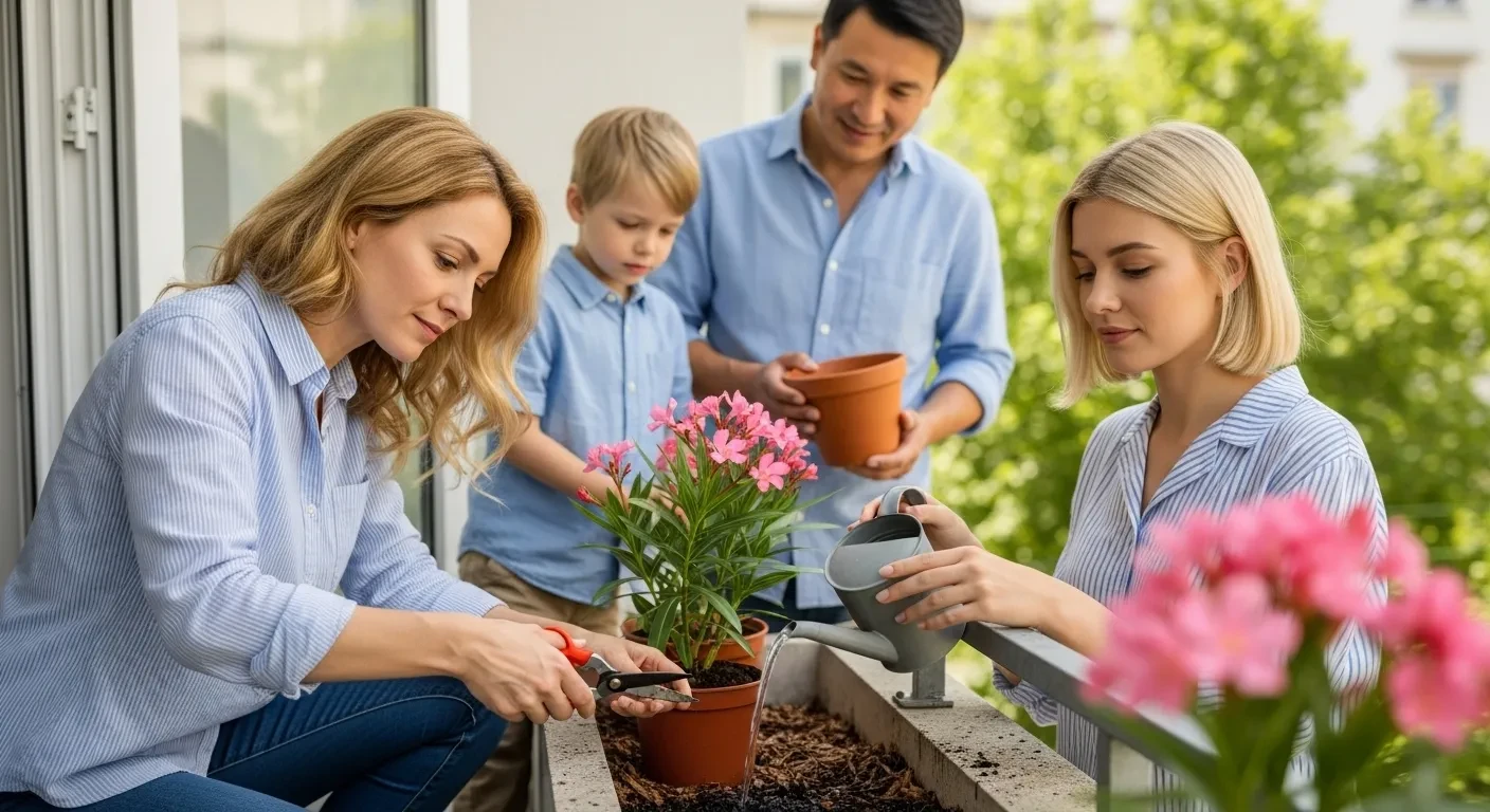 Vos lauriers-rose fleurissent ? 7 habitudes les gardent éclatants jusqu&rsquo;en octobre