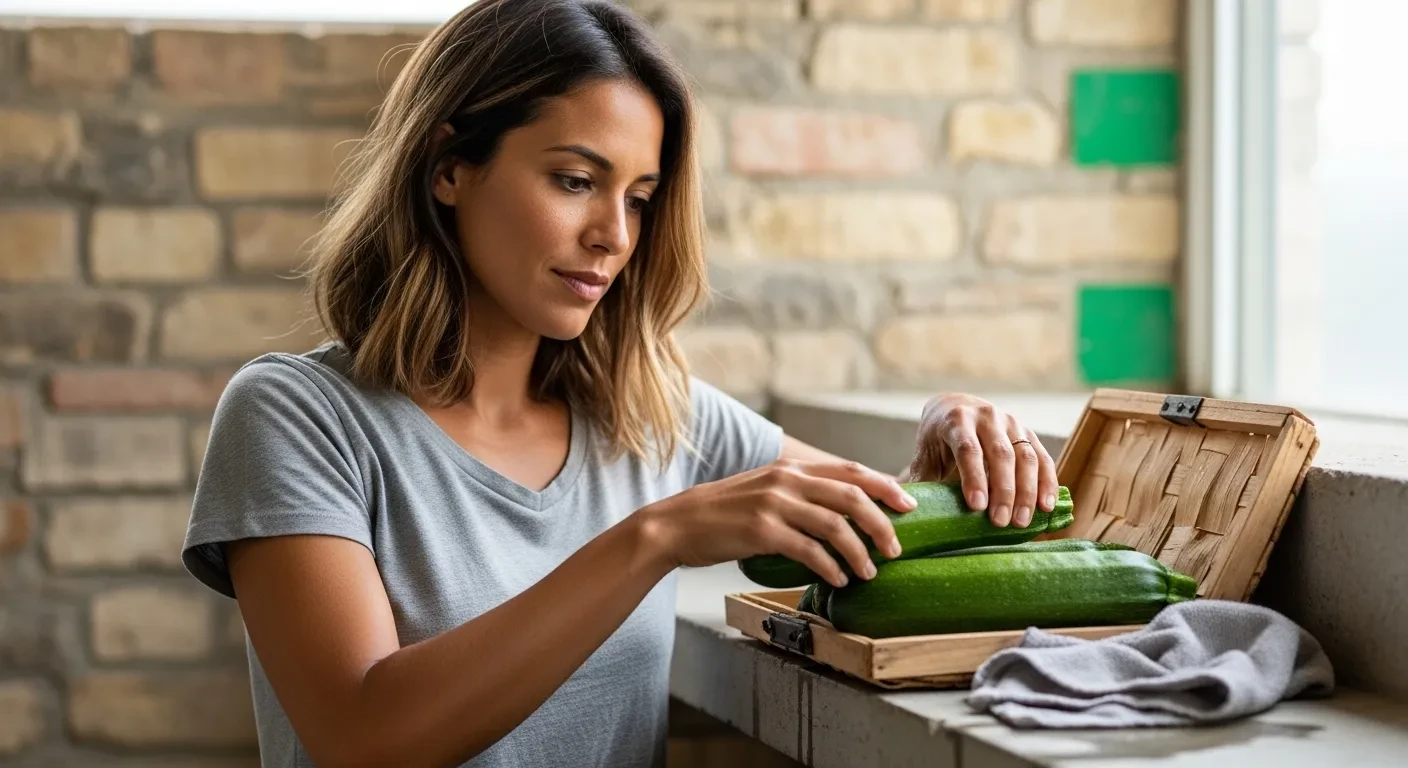 Vos courgettes ramollissent au frigo : cette cave les garde 3 mois intactes