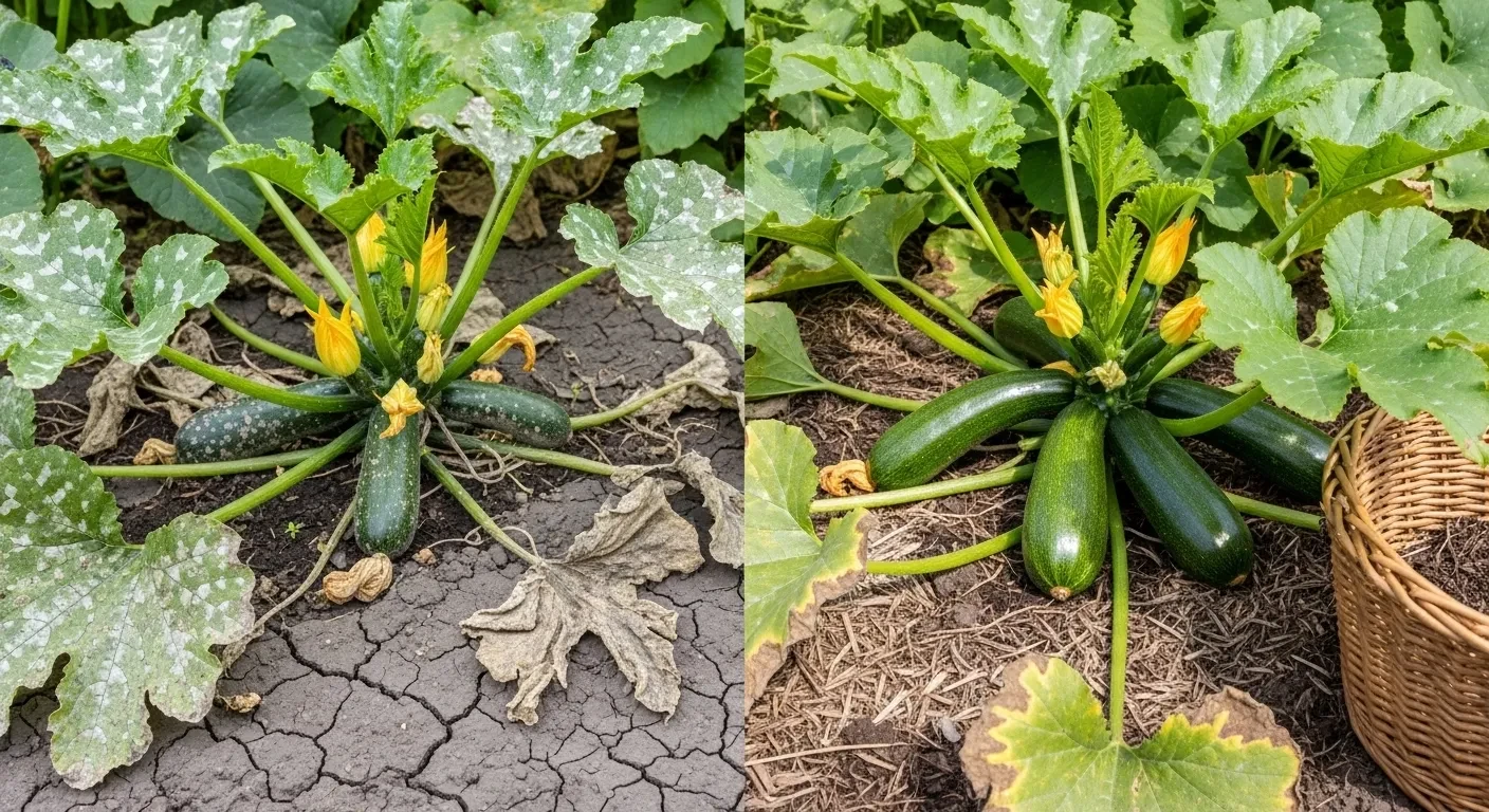 Arroser vos courgettes comme ça sabote 70% de la récolte – voici comment inverser